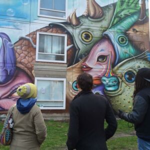 Amsterdam Street art murals tour