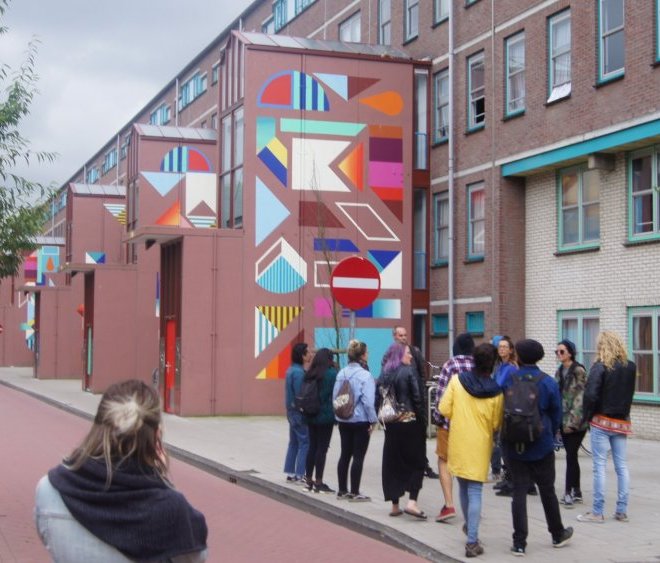 Amsterdam Street art murals tour