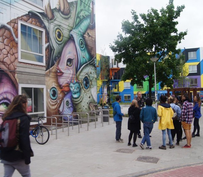 Amsterdam Street art murals tour
